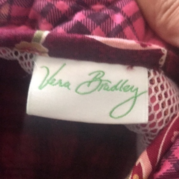 Large Vera Bradley garment bag. Print retired Used, piccadilly plum, - Picture 12 of 17
